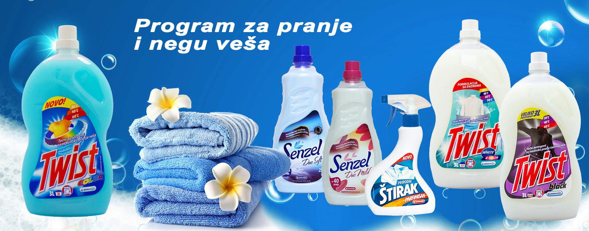 Program za pranje i negu veša